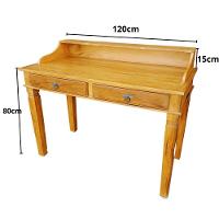 Escrivaninha Em Madeira De Demolição 120 X 60 Peroba Rosa Sudeste Rústico