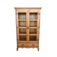 Cristaleira Torre Madeira De Demolição Sudeste Rústico - 1