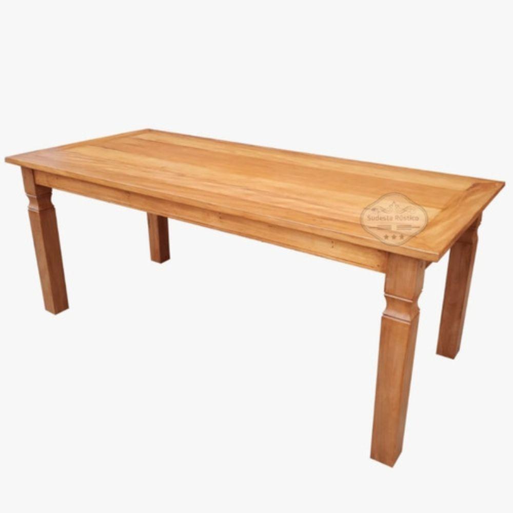 Mesa De Centro Madeira Com Ladrilho Hidráulico Verde 60 X 60 Sudeste Rústico - 3