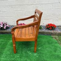 Banco Poltrona Madeira Peroba Rosa Modelo X Sudeste Rústico - 2