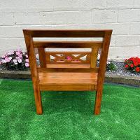 Banco Poltrona Madeira Peroba Rosa Modelo X Sudeste Rústico