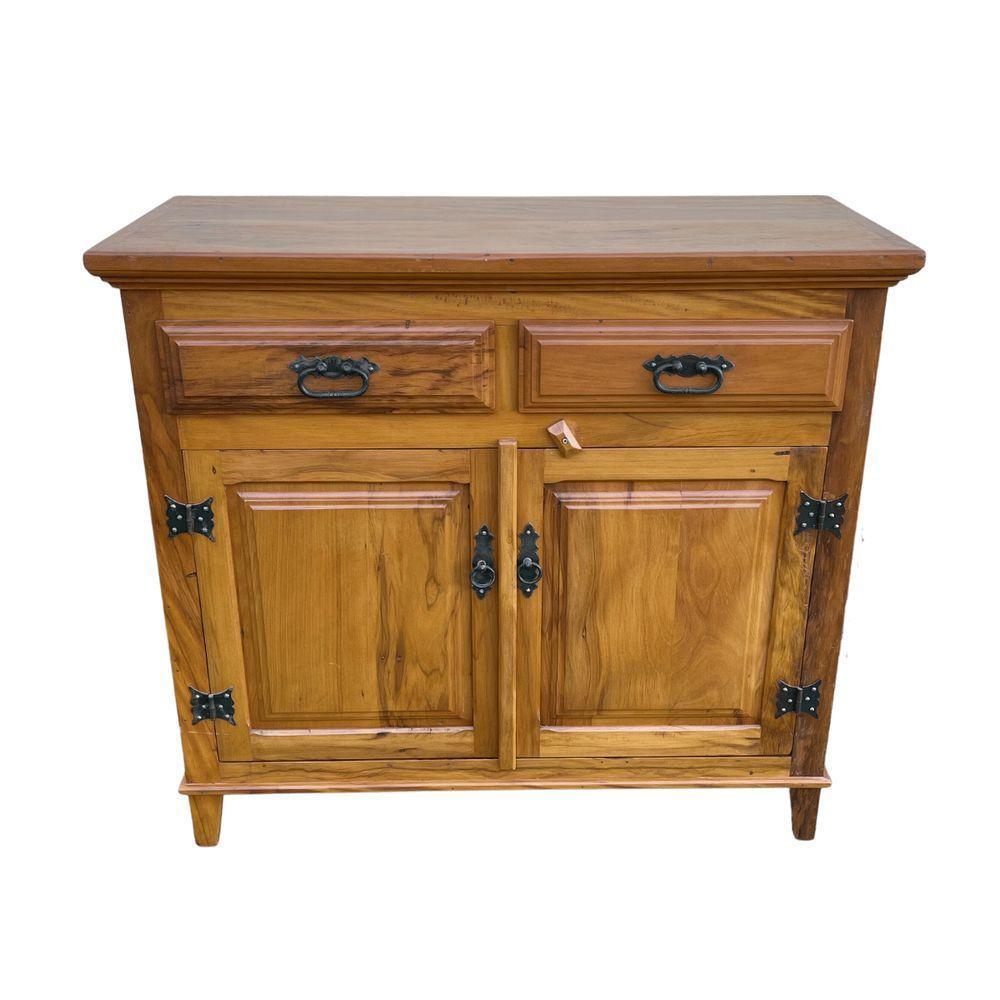 Cômoda Gaveteiro Em Madeira De Demolição 1m X 1m Sudeste Rústico - 9