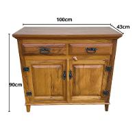 Cômoda Gaveteiro Em Madeira De Demolição 1m X 1m Sudeste Rústico - 3