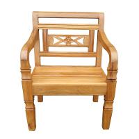 Banco Poltrona Madeira Peroba Rosa Modelo Flor Sudeste Rústico - 1