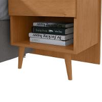 Cabeceira Casal E Queen Like Com 2 Mesas 90751 Lopas Amendoa Clean - 8