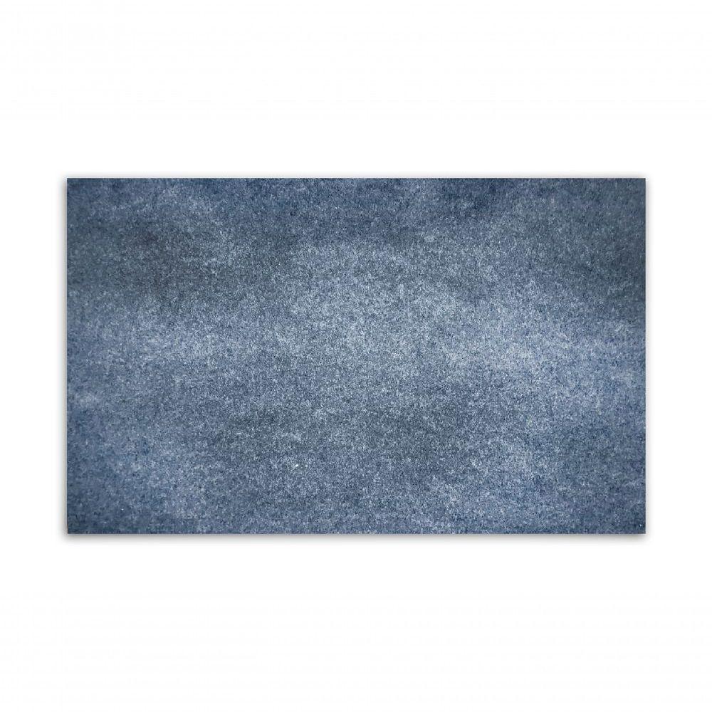 Tapete Carpete Simples Aveludado 2,00x2,50 Borda Sem Costura Cinza - 3