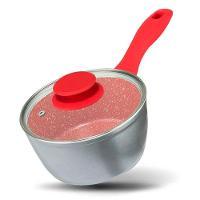 Panela Philco Definitive Pph160apr Redstone com Tampa de Vidro 1,4 L Cinza e Vermelho - 1