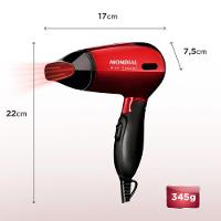 Secador de Cabelo Mondial Travel Sc-10 Bivolt - 2