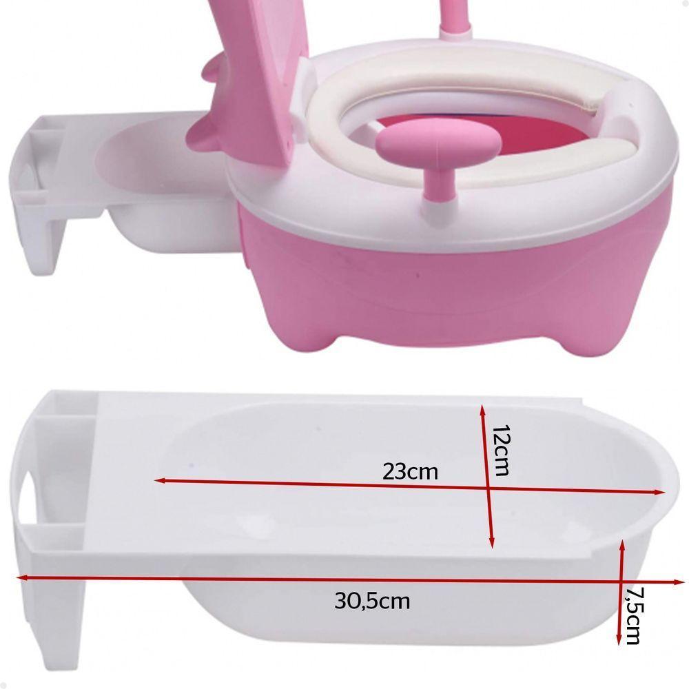 Troninho Infantil Lorben Desfralde Penico Portátil Ursinho - 4