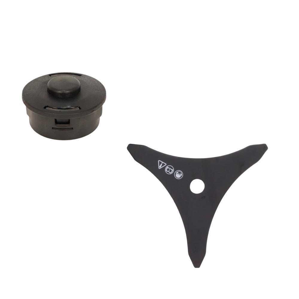 Roçadeira Tekna Rl430p 43cc 1,7hp Faca 3 Pontas E Carretel - 2