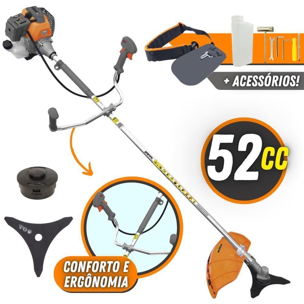 Roçadeira Profissional á Gasolina Tekna Rl520p Plus 52cc 2hp - 6