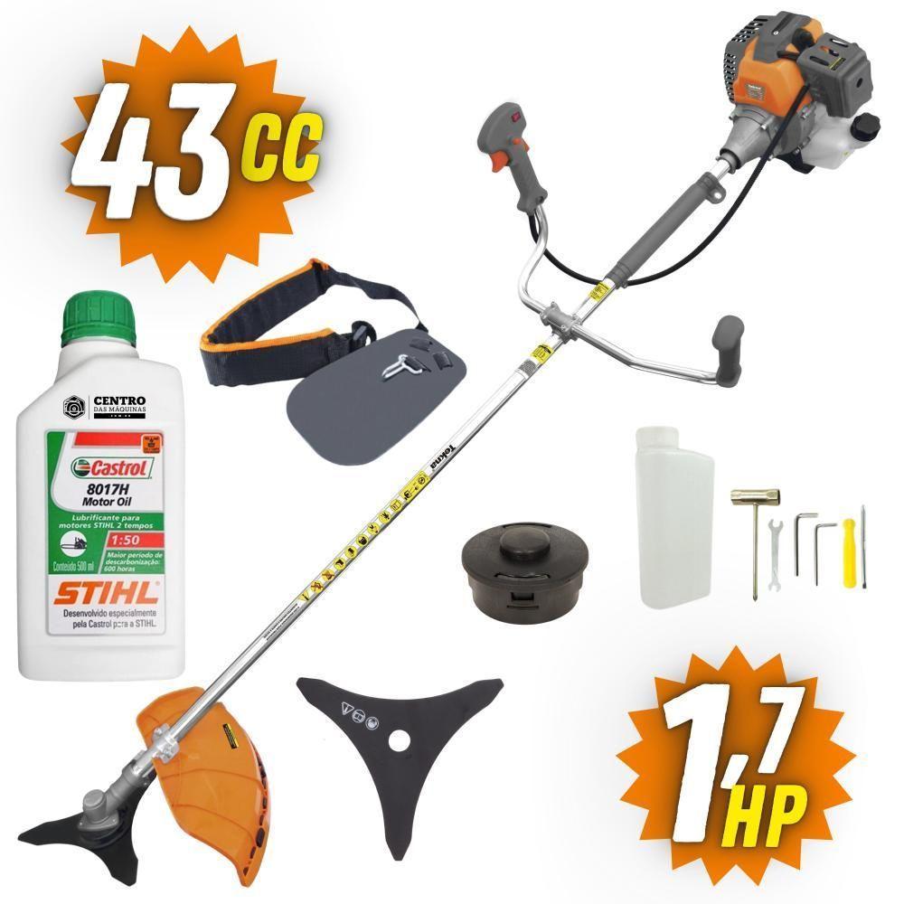 Roçadeira Profissional Com óleo Stihl 2t 43cc Rl430p Tekna - 2