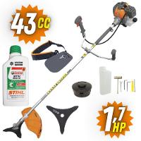 Roçadeira Profissional Com óleo Stihl 2t 43cc Rl430p Tekna - 2
