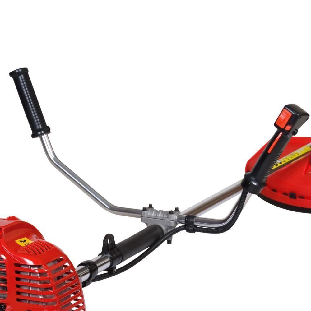 Roçadeira Kawashima Kw43l Faca 3p + Carretel + óleo Stihl 2t - 2