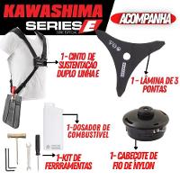 Roçadeira Com óleo Stihl 2t 43cc 1,7hp Kawashima Kw43-le - 7