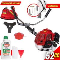 Roçadeira Alta Performance Kawashima Kw52-l + óleo Stihl 2t - 7