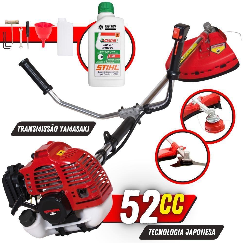 Roçadeira Kawashima Kw52-l Kw52l 52cc 2,5hp + óleo Stihl 2t - 7