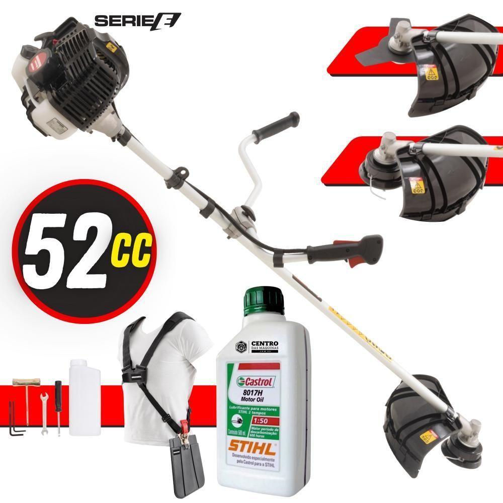 Roçadeira Kawashima Kw52-le 52cc 2,5hp + óleo Stihl 2t - 9