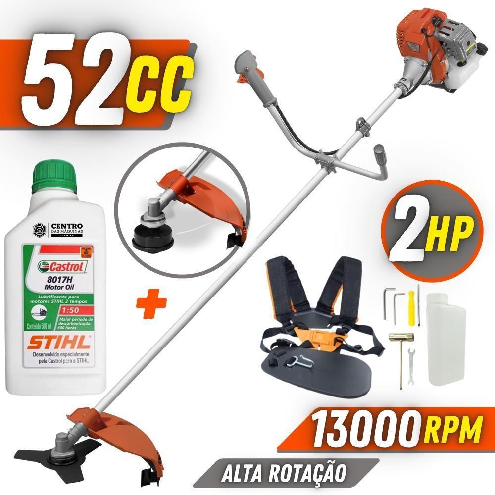 Roçadeira Com óleo Stihl Rl520ac-g2 Tekna Lâmina E Carretel - 2