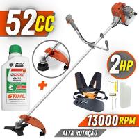 Roçadeira Com óleo Stihl Rl520ac-g2 Tekna Lâmina E Carretel - 2