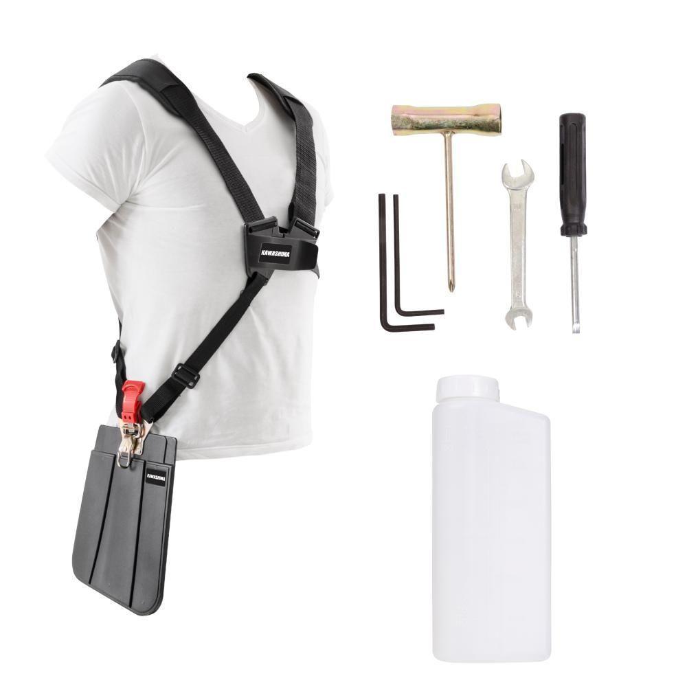 Roçadeira Alta Performance Kawashima Kw52-le + óleo Stihl 2t - 3