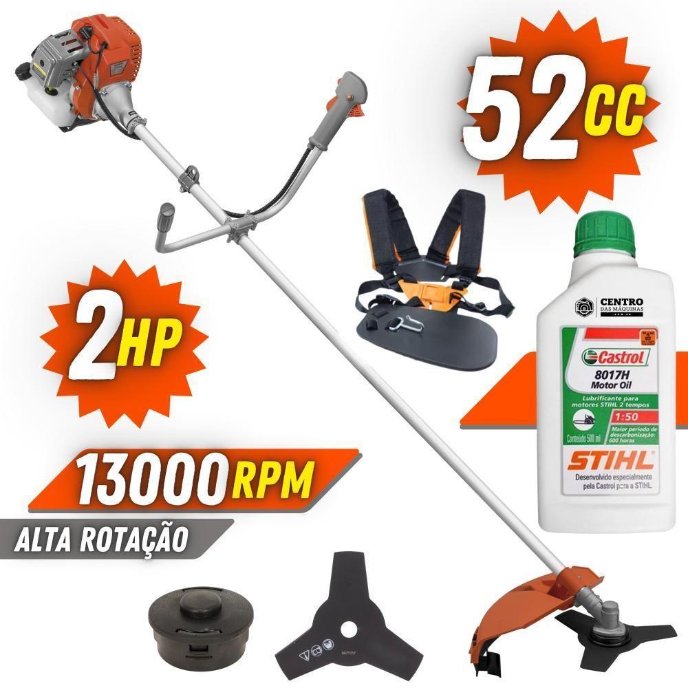 Roçadeira Com óleo Stihl Rl520ac-g2 Tekna Gasolina 52cc 2hp - 2