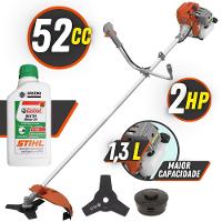 Roçadeira Tekna Rl520acg2 Lâmina 3p E Cabeçote + óleo Stihl - 2