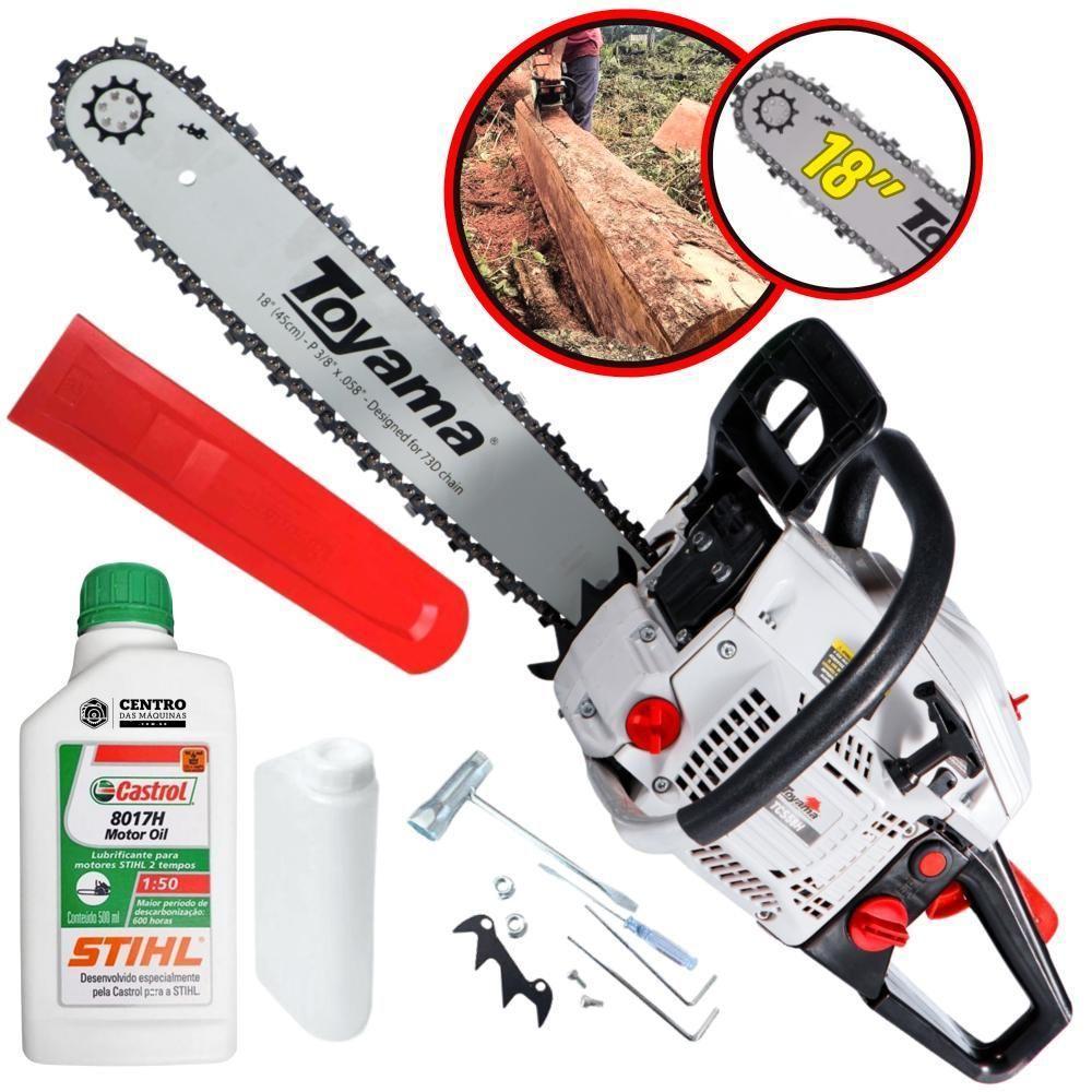 Motor Serra Moto Serra Motosserra Com óleo Stihl Tcs58h 55cc - 2