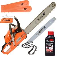 Motor Serra Moto Serra Motosserra Terra Mt520 C- óleo Toyama - 2