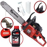 Moto Serra Motosserra Gasolina Tcs58f-g2 + óleo Toyama 2t - 2