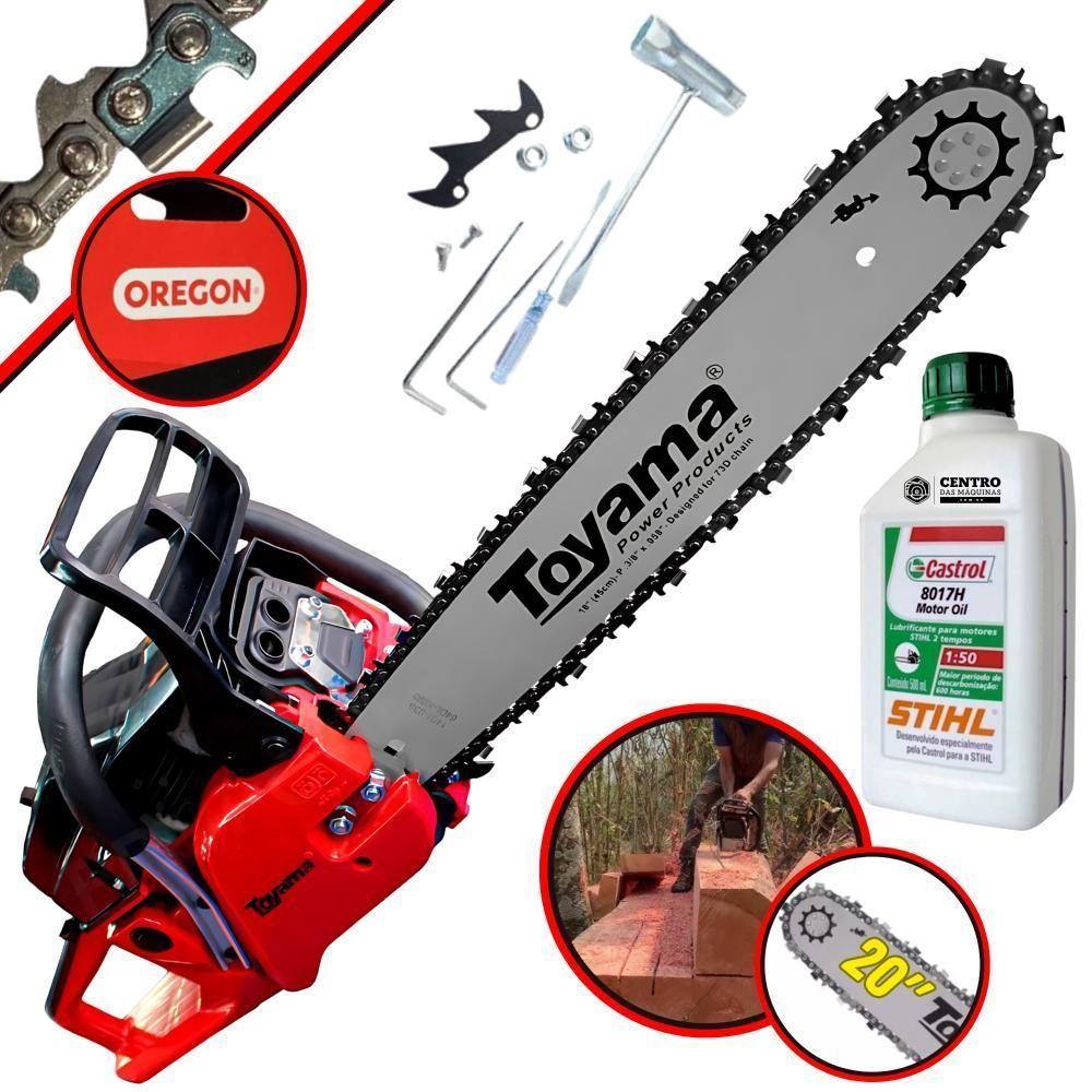 Motosserra Profissional Gasolina Toyama Tcs58fg2 +óleo Stihl - 2