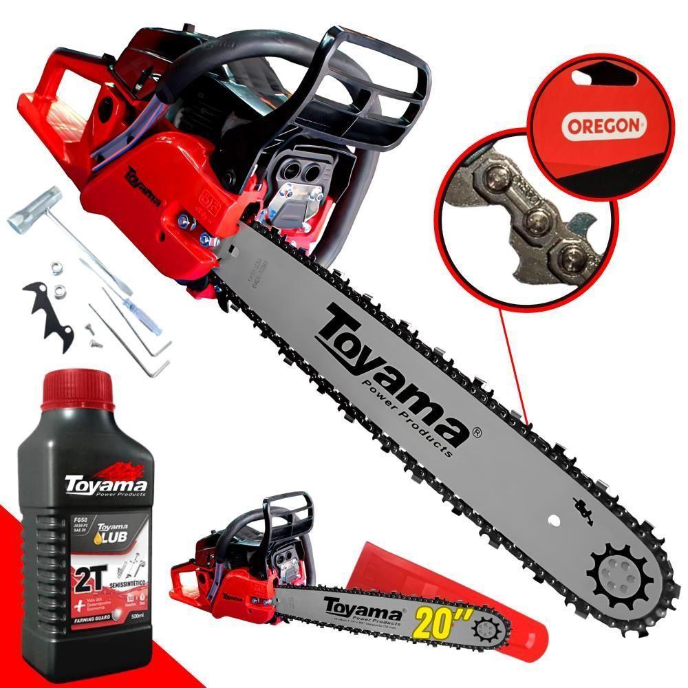Motosserra Profissional Gasolina Com óleo Toyama 2t Tcs58fg2 - 2