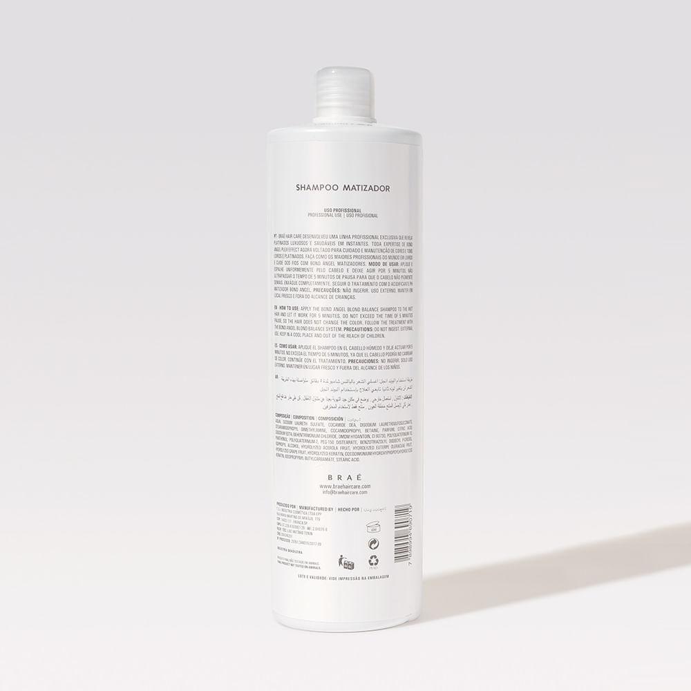 Braé Bond Angel Shampoo Matizador 1L - 3