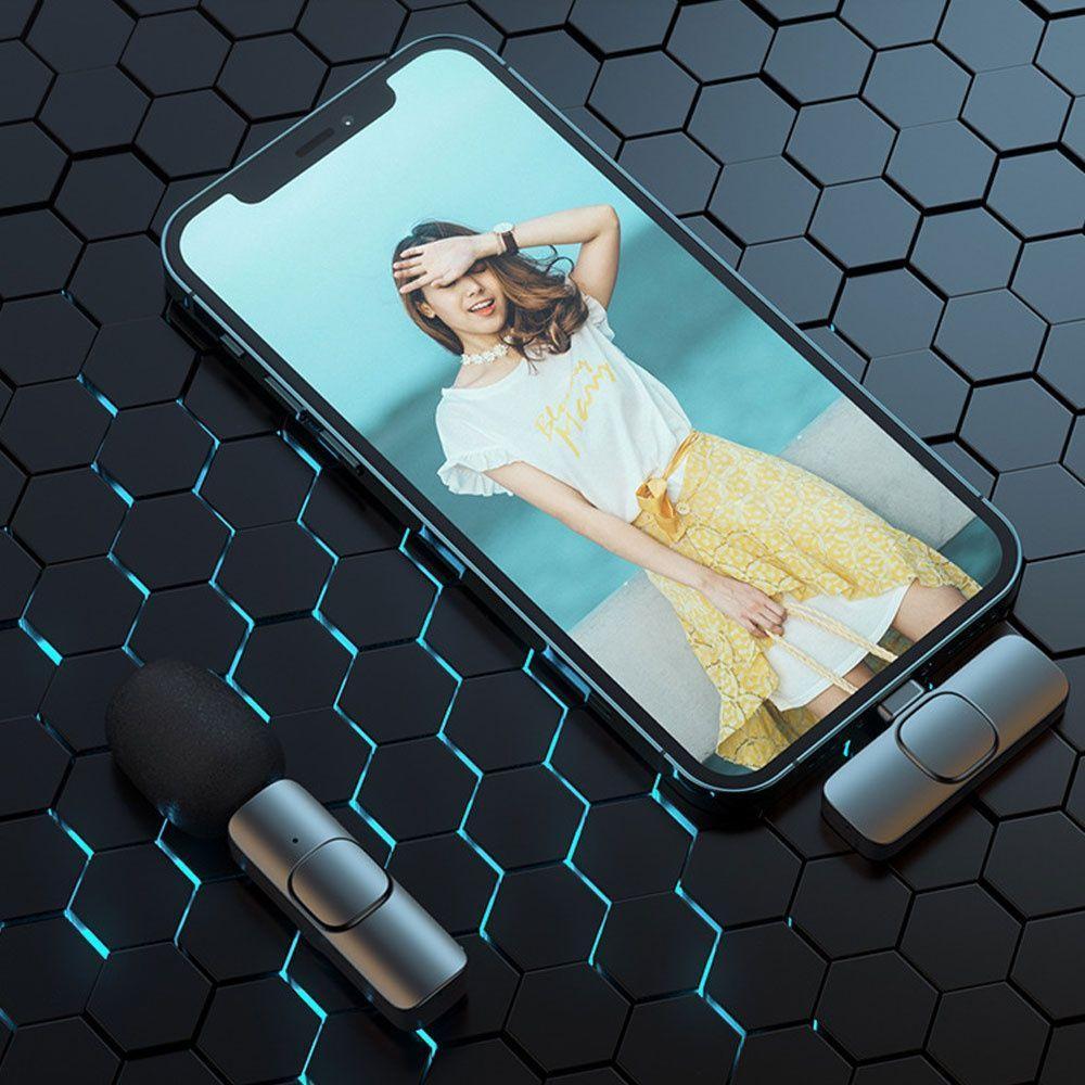 Microfone Lapela Wireless Sem Fio Para Iphone Ipad Lightning - 2