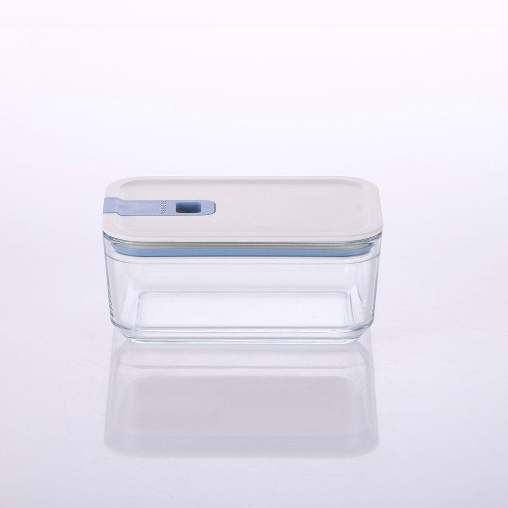 Pote De Vidro Hermético Retangular - Tampa Com Alavanca - 750ml - Perfect Seal - Neoflam - 8