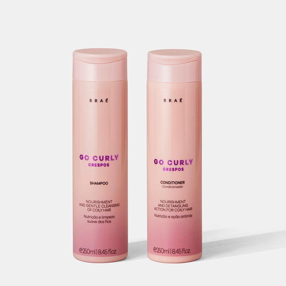 Braé Kit Duo Go Curly Crespos 250ml - 1