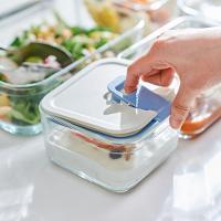 Pote De Vidro Hermético Quadrado - Tampa Com Alavanca - 720ml - Perfect Seal - Neoflam - 7