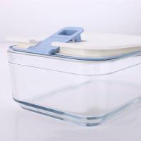 Pote De Vidro Hermético Retangular - Tampa Com Alavanca - 2300ml - Perfect Seal - Neoflam - 6