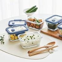 Pote De Vidro Hermético Retangular - Válvula Na Tampa De Vidro - 1900ml - Glacé Z - Neoflam - 7