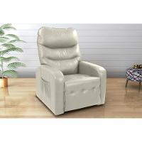 Poltrona Reclinável Punto 1 Lugar Sintético Bege Matrix - 2