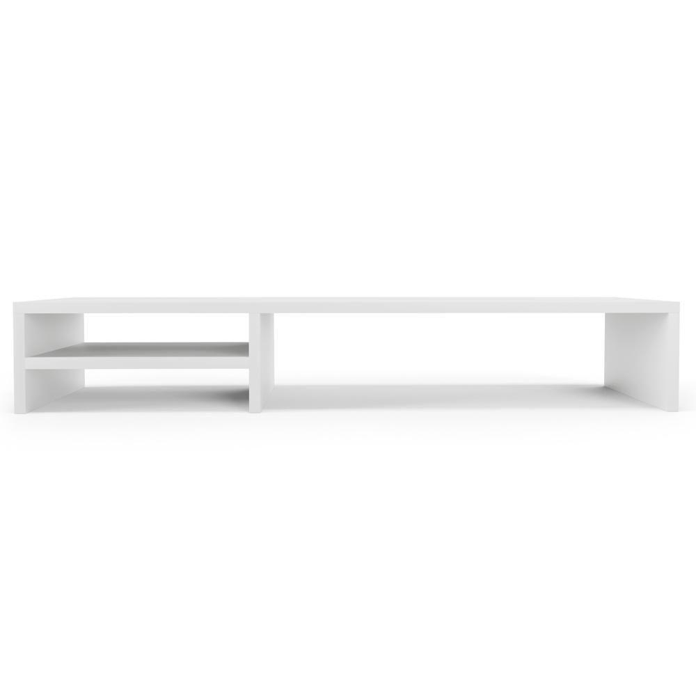 Kit 03 Suportes Para Monitor Stand Home Office Lap 90 Cm L03 Branco - Lyam - 3