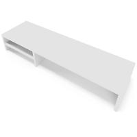 Kit 03 Suportes Para Monitor Stand Home Office Lap 90 Cm L03 Branco - Lyam - 8