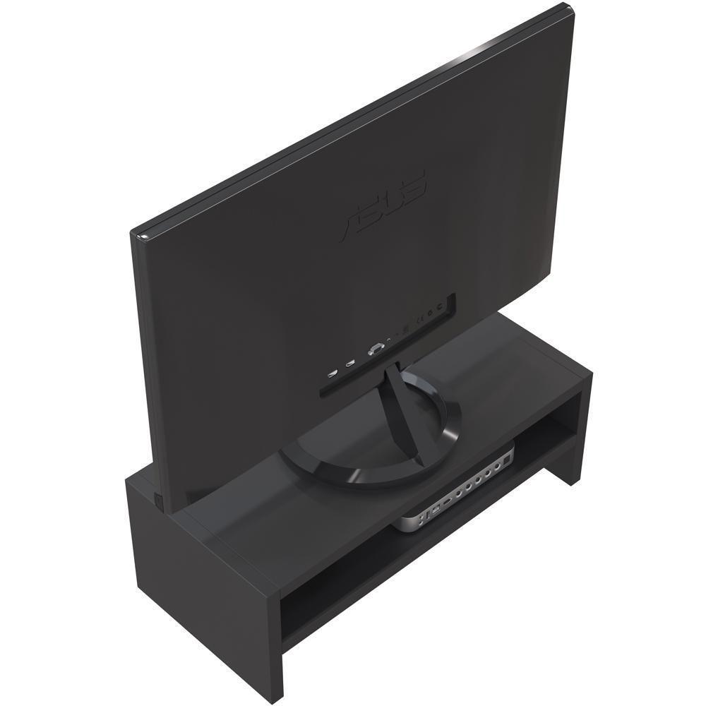 Kit 04 Suportes Para Monitor Stand Home Office Lap 63 Cm L03 Preto - Lyam - 2