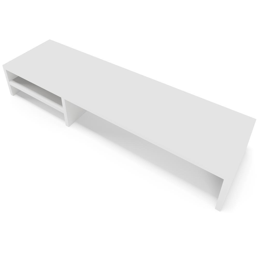 Kit 04 Suportes Para Monitor Stand Home Office Lap 90 Cm L03 Branco - Lyam - 2