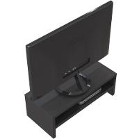 Kit 02 Suportes Para Monitor Stand Home Office Lap 63 Cm L03 Preto - Lyam - 2
