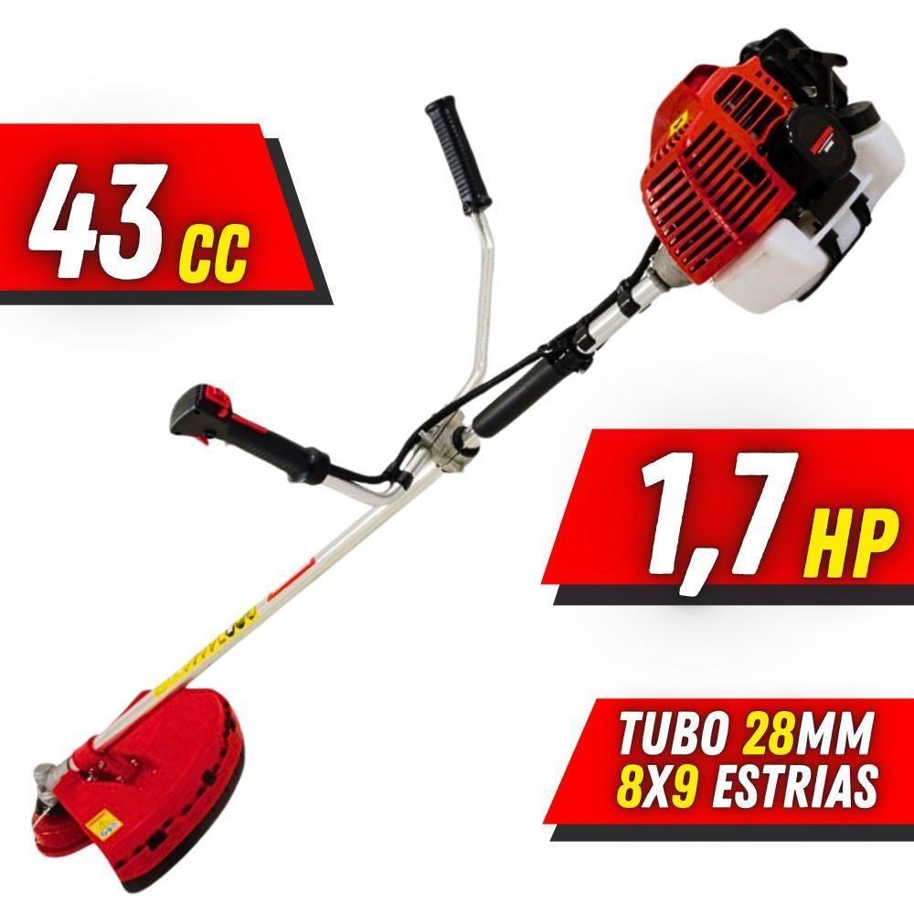 Roçadeira à Gasolina Kawashima Kw43l 43cc + óleo Toyama 2t - 7