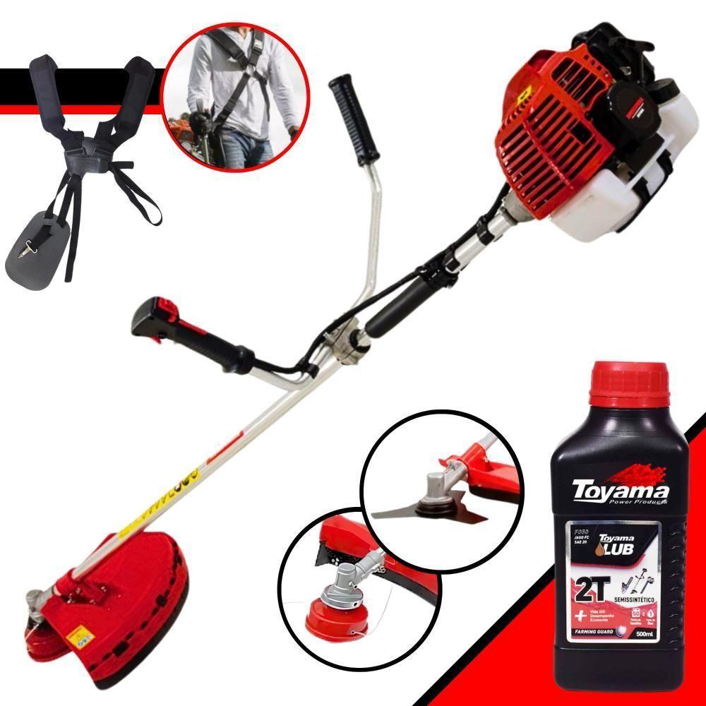 Roçadeira Lateral Kw43l Kawashima C- Faca 3p + óleo Toyama - 2