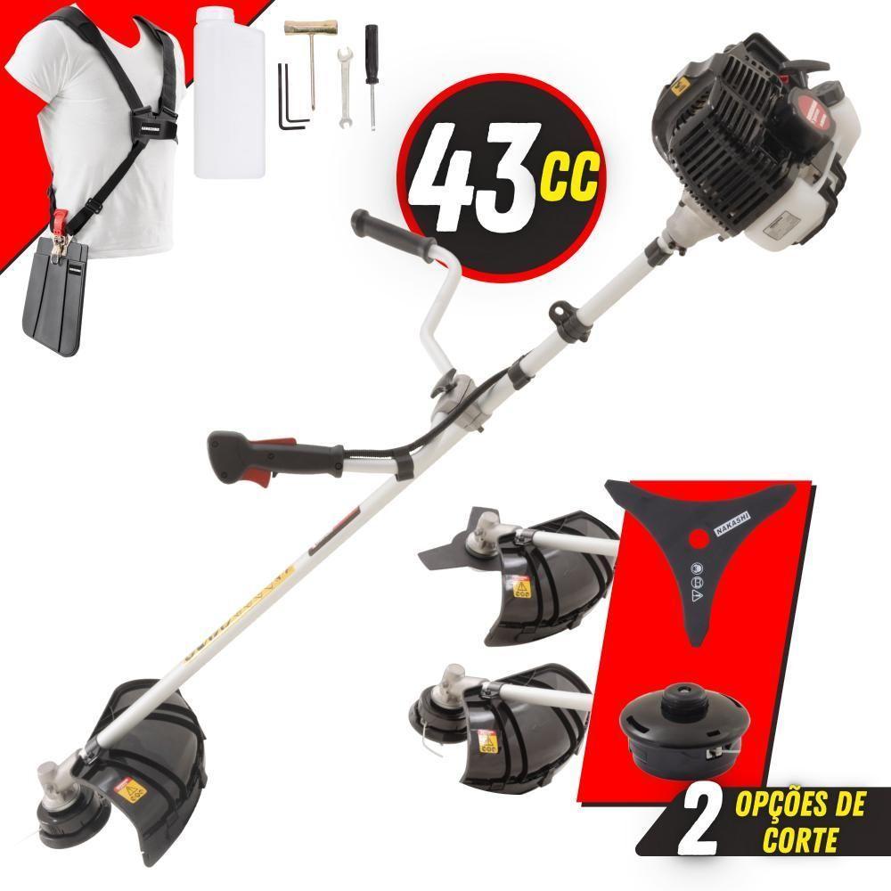 Roçadeira Aparador De Grama Kawashima Kw43-le 2t 43cc 1,7hp - 8