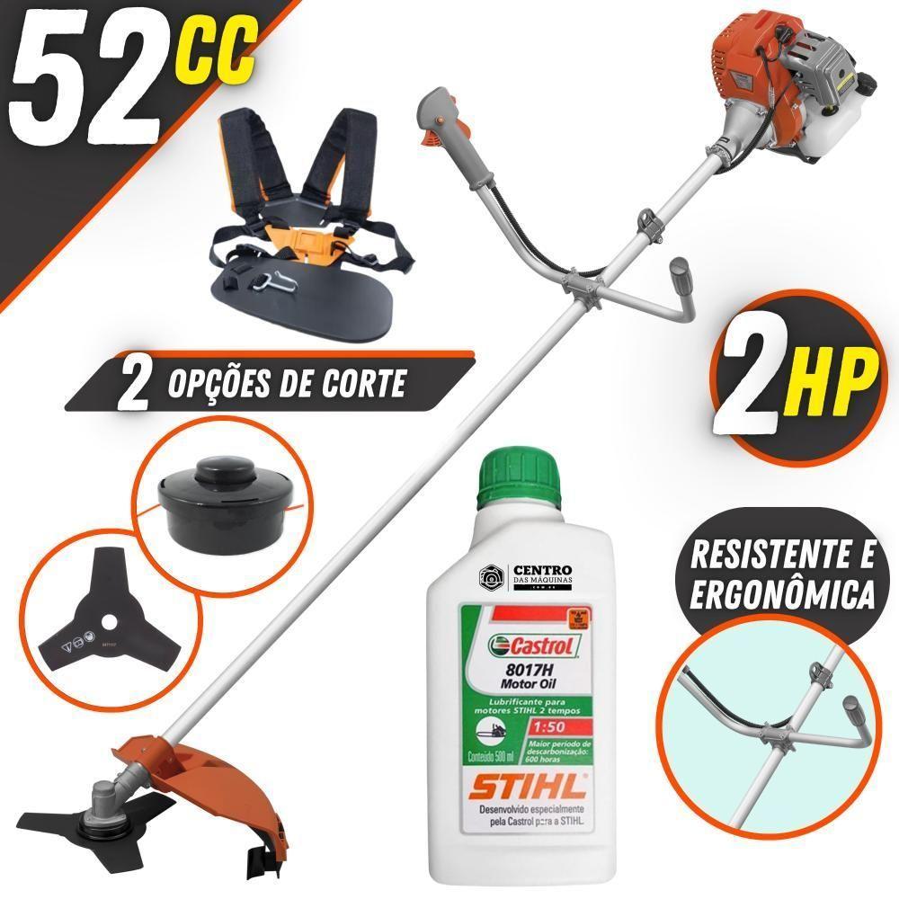 Roçadeira Profissional Com óleo Stihl Rl520ac-g2 52cc Tekna - 2