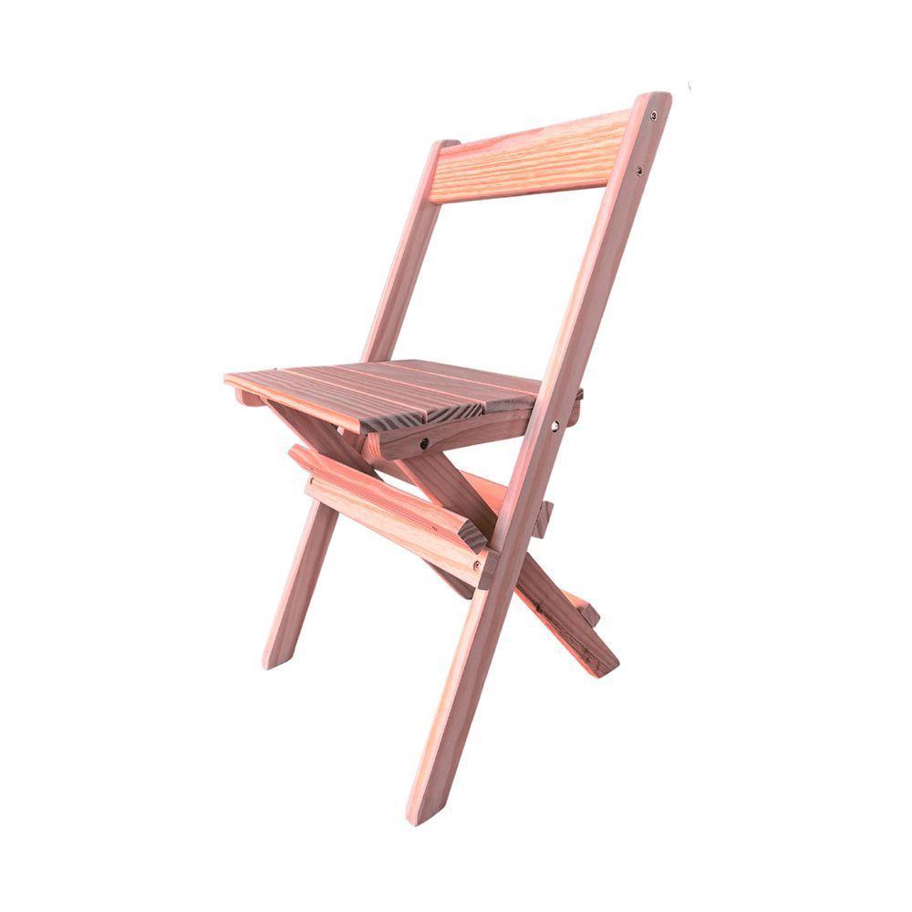 Kit 8 Conjuntos Mesa Dobrável 70x70cm Para Bar Com 4 Cadeiras Em Madeira Maciça - Cru - Bege - 4